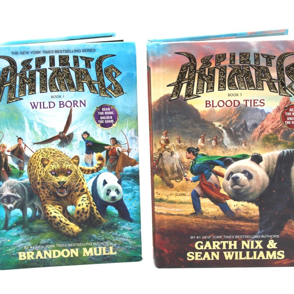 LOT of 2 Spirit Animals Series Books 1 & 3 Hardcover YA Scholastic NEW